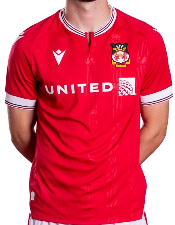 Camisa I Wrexham 2023 2024 Macron oficial 